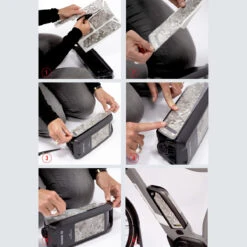 FAHRER Reflective Battery Kit - Reflektierendes Aufkleber-Set Für Bosch PowerPack -Giant Geschäft fahrer reflective battery kit reflektierendes aufkleber set bosch powerpack montage anleitung